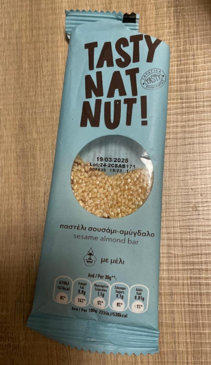 Fotografie - Tasty Nat Nut! Sesame almond bar