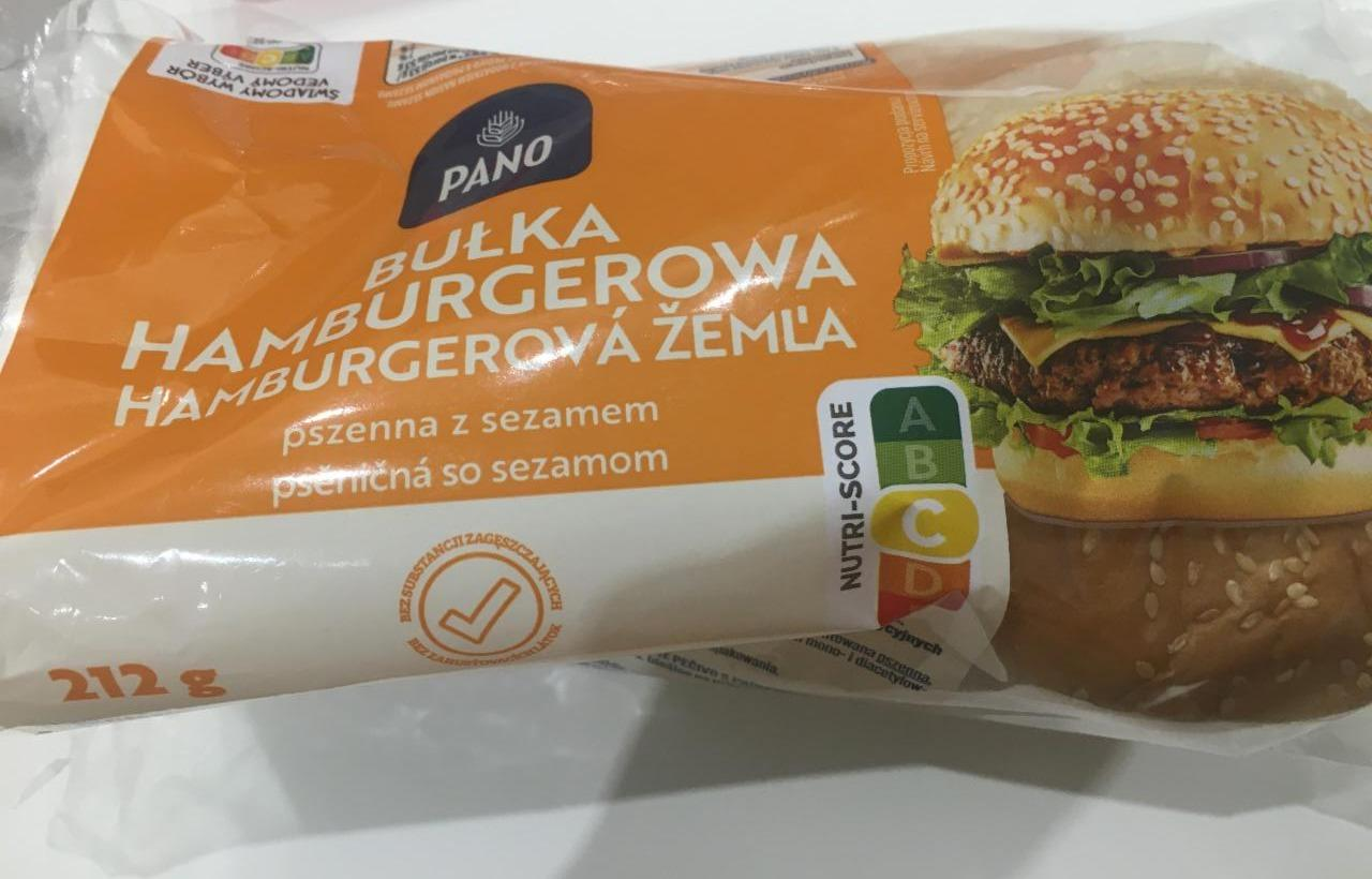 Fotografie - Hamburgerová žemľa pšeničná so sezamom Pano