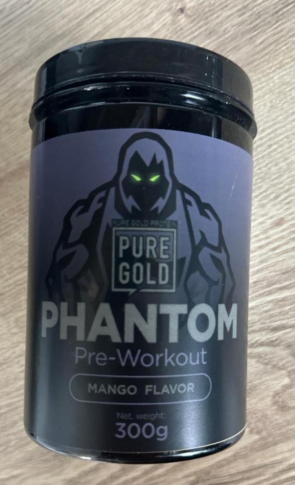 Fotografie - Phantom Pre-Workout Mango Flavor Pure Gold