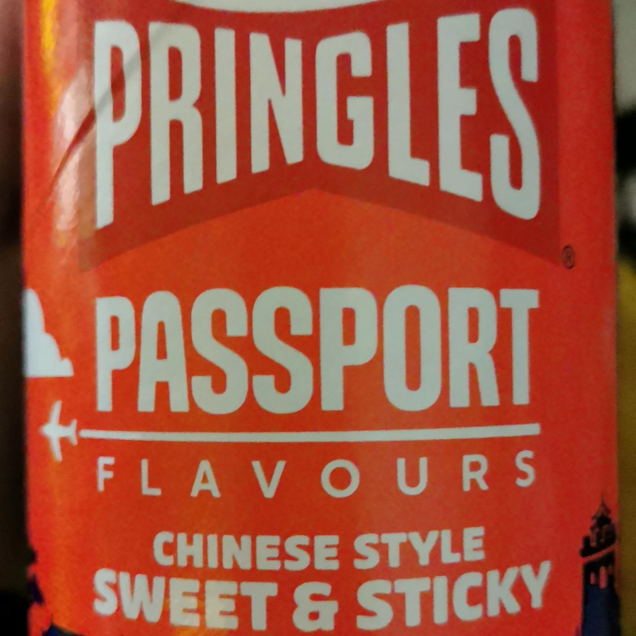 Fotografie - Passport flavours chinese style sweet sticky wings Pringles