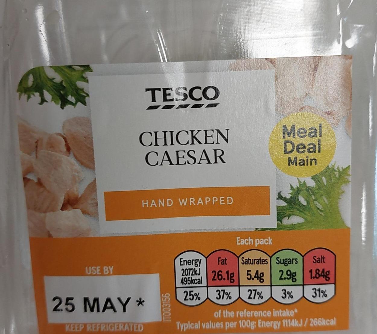 Fotografie - Chicken Caesar Tesco