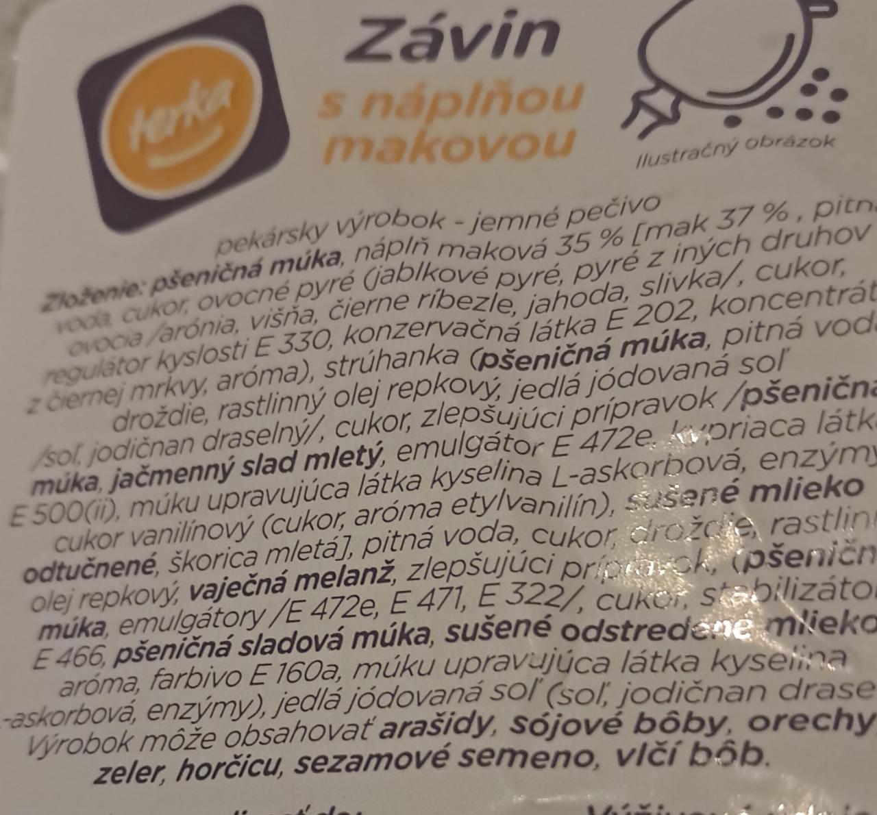 Fotografie - Závin s náplňou makovou terka