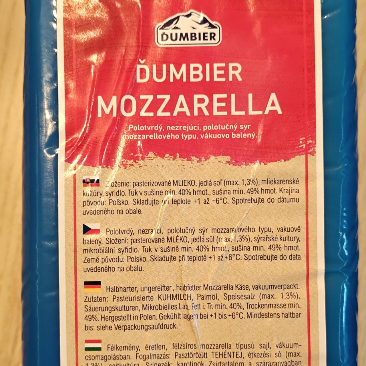 Fotografie - Mozzarella Ďumbier