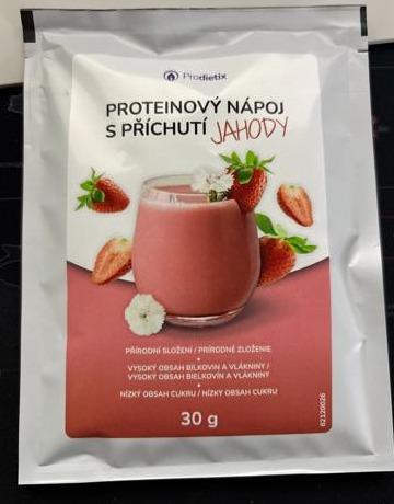 Fotografie - Proteinový nápoj s příchutí jahody Prodietix