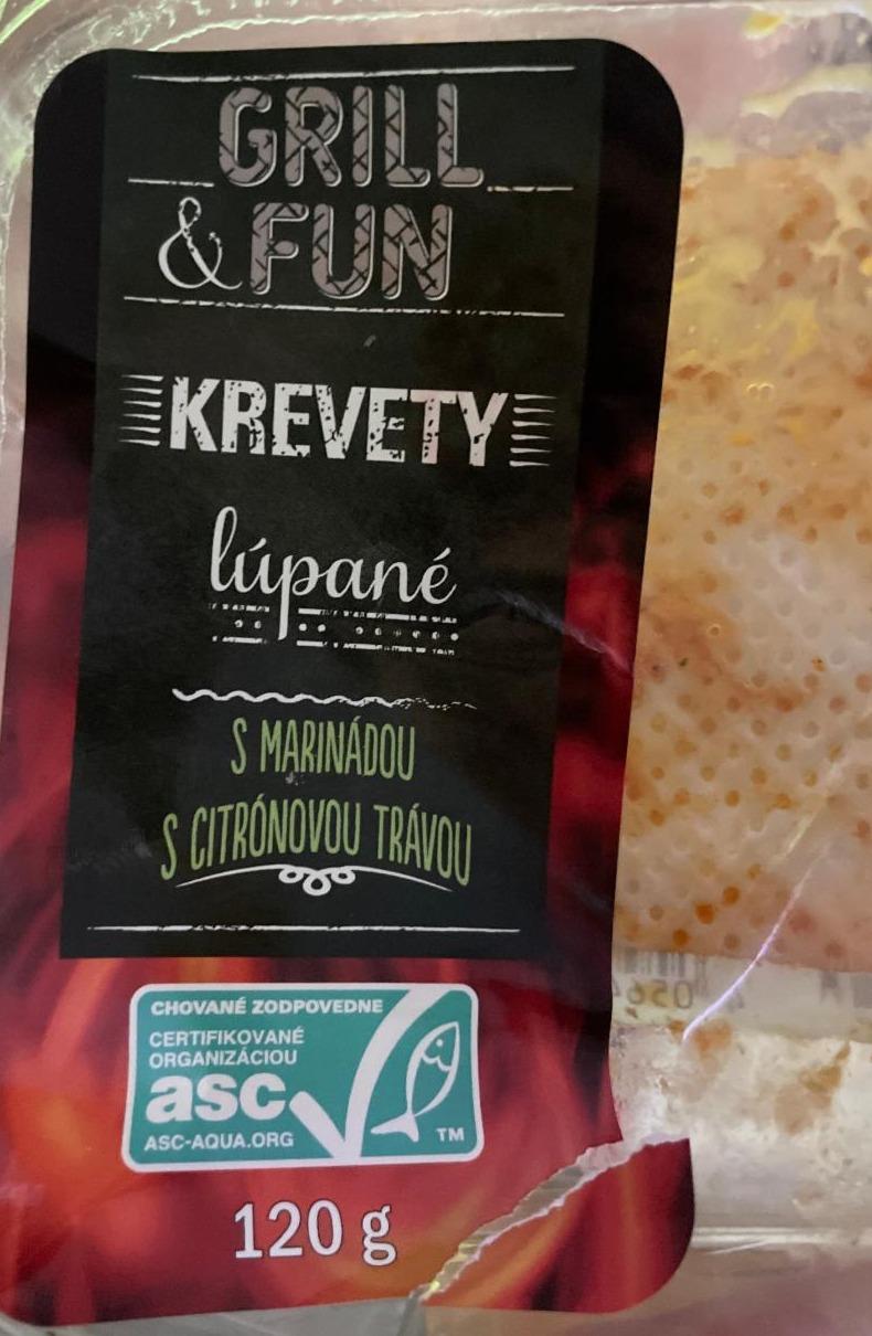 Fotografie - Krevety lúpané s marinádou s citrónovou trávou Grill & Fun