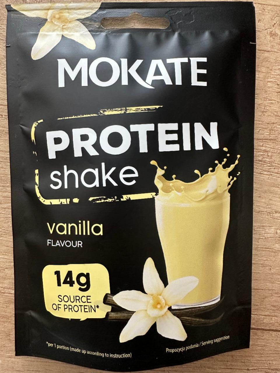 Fotografie - Protein shake vanilla flavour Mokate