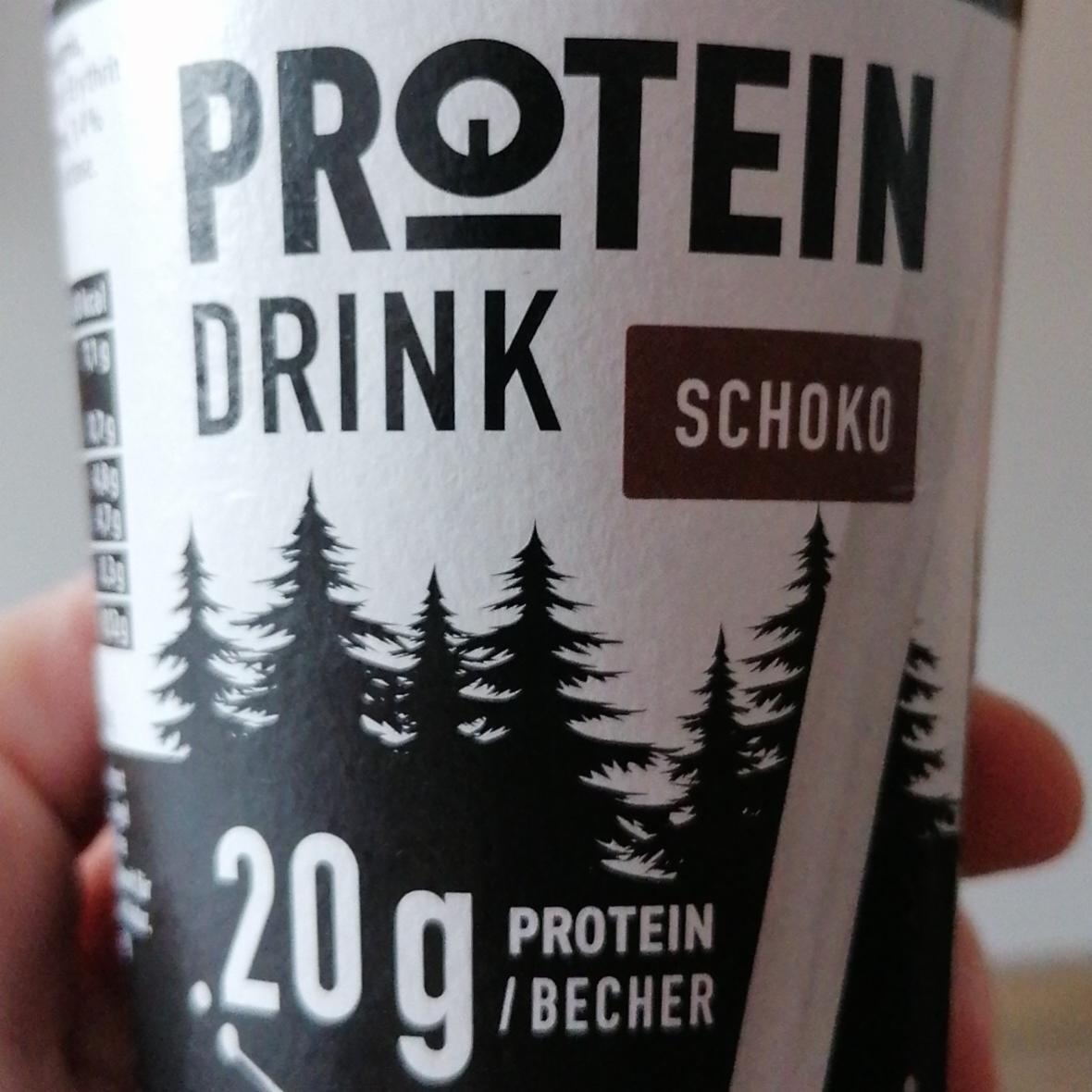 Fotografie - Protein drink Schoko Schwarzwaldmilch