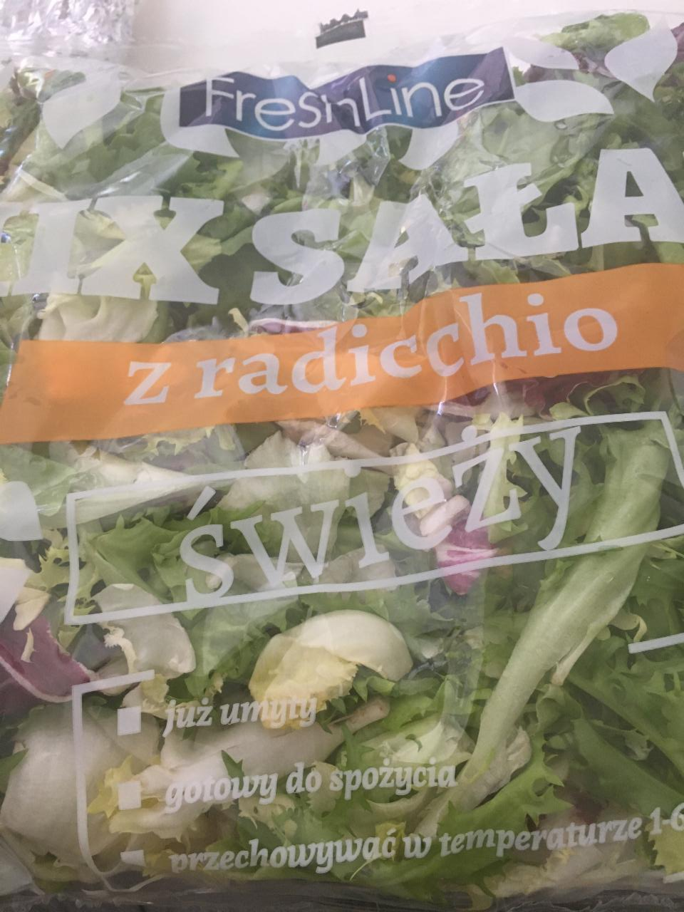 Fotografie - Mix sałat z radicchio FreshLine