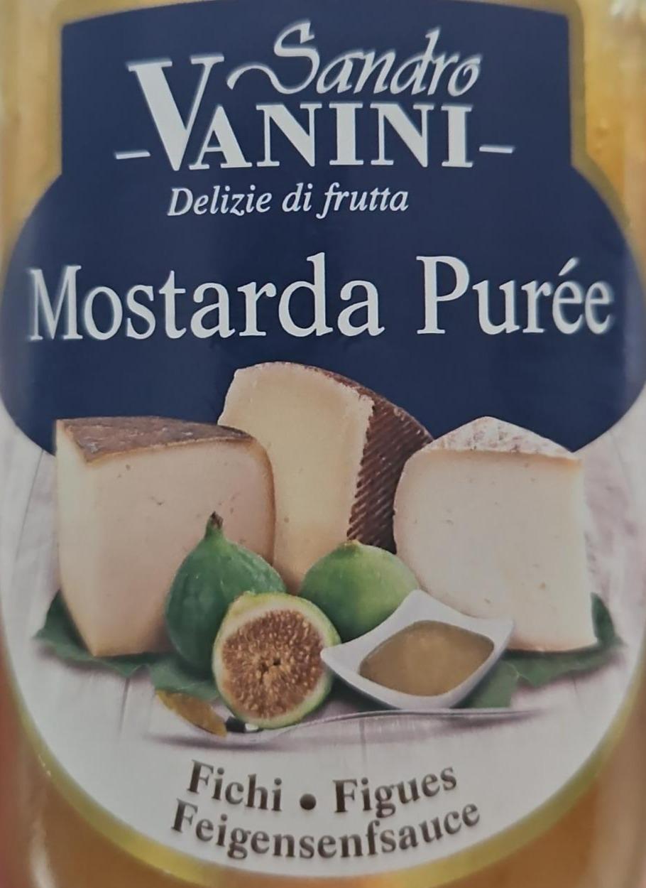 Fotografie - Mostarda purée figues Vanini