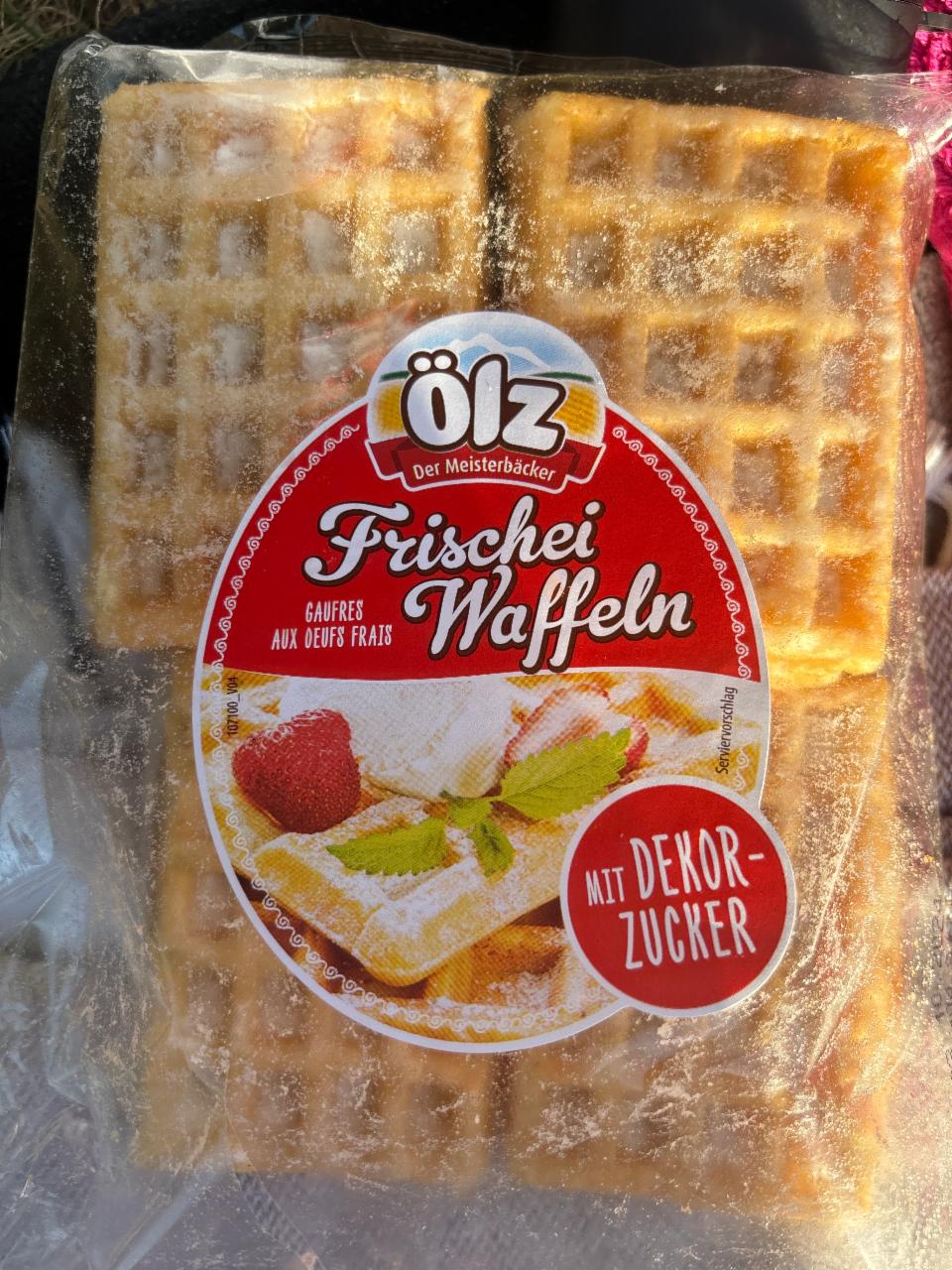 Fotografie - Ölz Frischei Waffeln