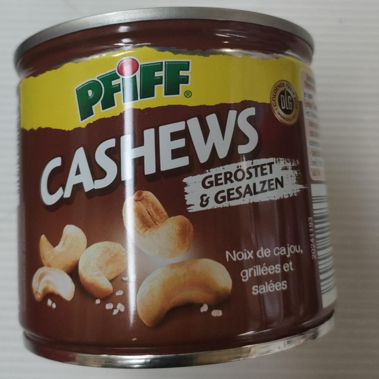 Fotografie - Cashews geröstet & gesalzen Pfiff