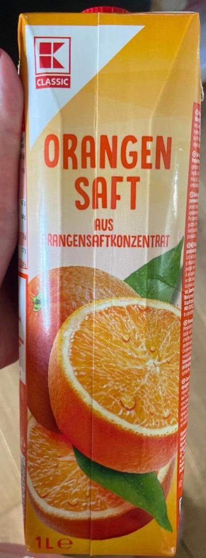 Fotografie - Orangen Saft aus Orangensaftkonzentrat K-Classic