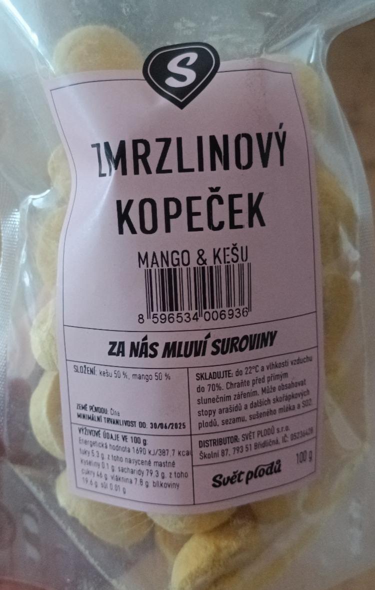 Fotografie - Zmrzlinový kopeček Mango & Kešu Svět plodů