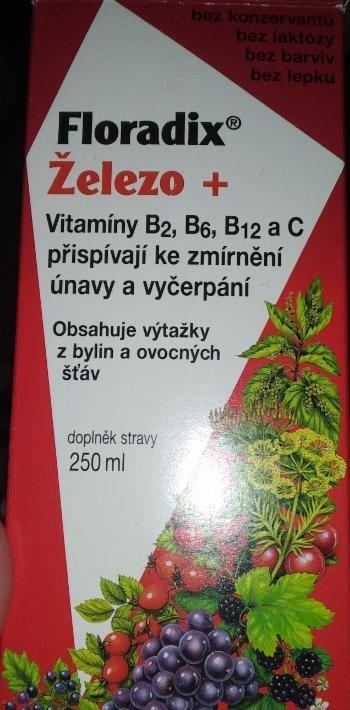 Fotografie - Floradix Železo + Vitamíny Salus