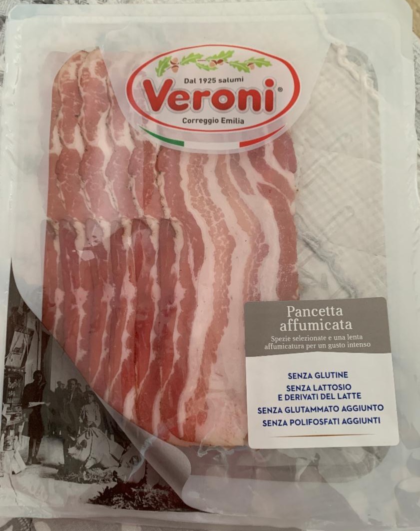 Fotografie - Pancetta Tesa Affumicata Veroni