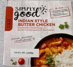 Fotografie - Indian style butter chicken Simply Good