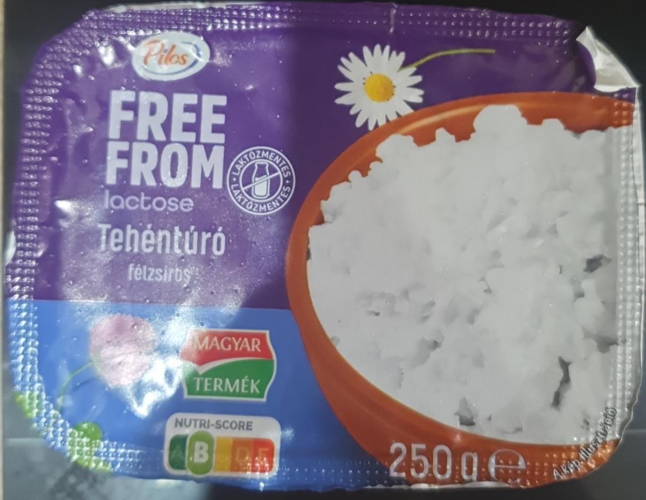 Fotografie - Tehéntúró félzsíros Free From lactose Pilos