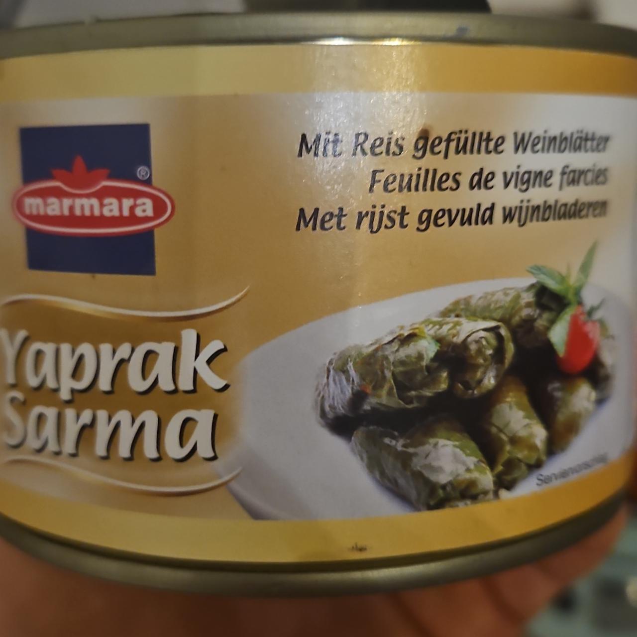 Fotografie - Yaprak Sarma marmara