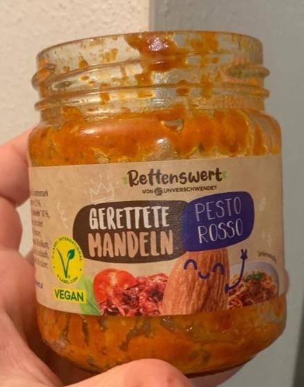 Fotografie - Pesto Rosso Gerettete Mandeln Rettenswert