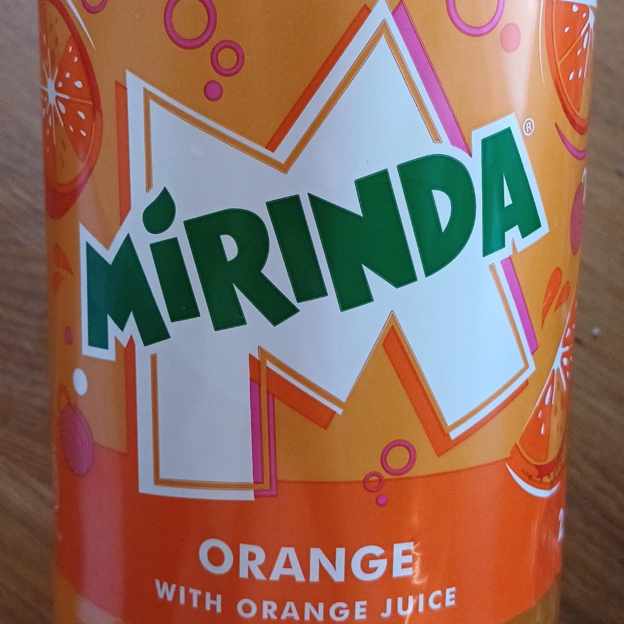 Fotografie - Orange with orange juice Mirinda