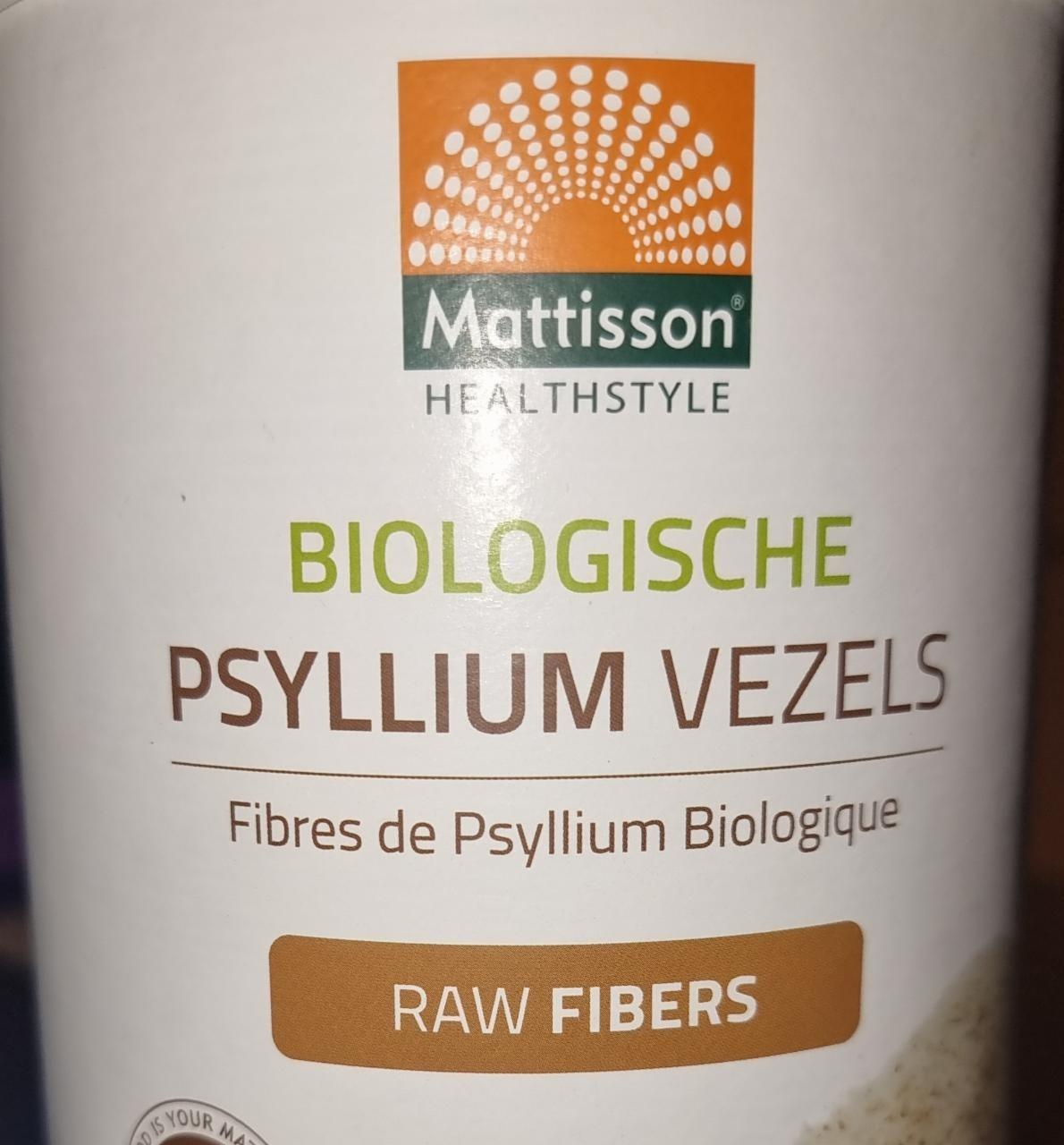 Fotografie - Biologische Psyllium Vezels Mattisson