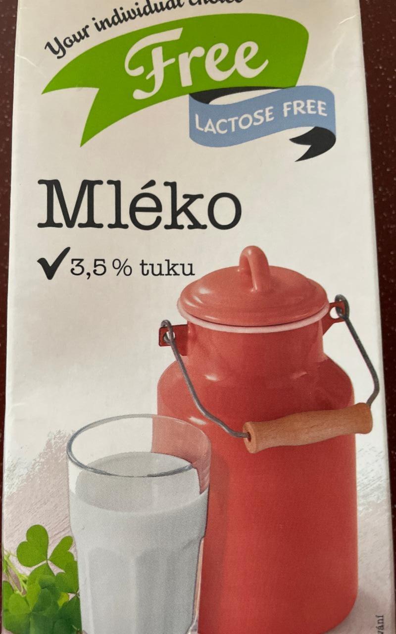 Fotografie - Mléko lactose free 3,5% tuku Billa