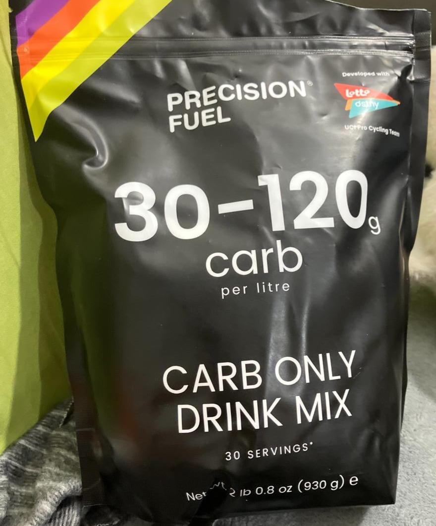 Fotografie - Carb only drink mix 30-120g carb per litre Precision Fuel