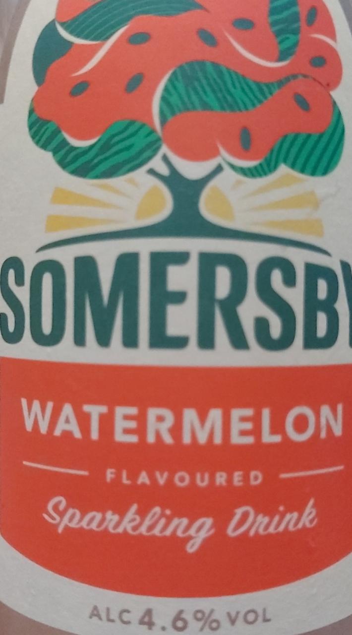 Fotografie - Somersby Watermelon Beer drink