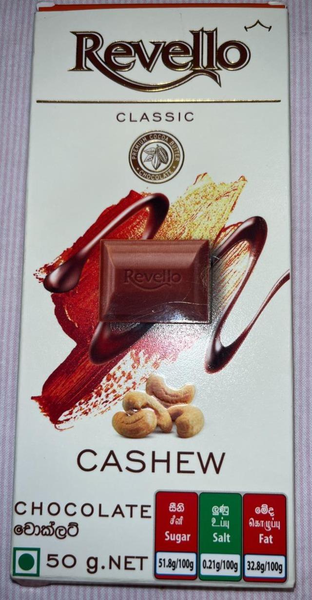 Fotografie - Cashew chocolate Revello