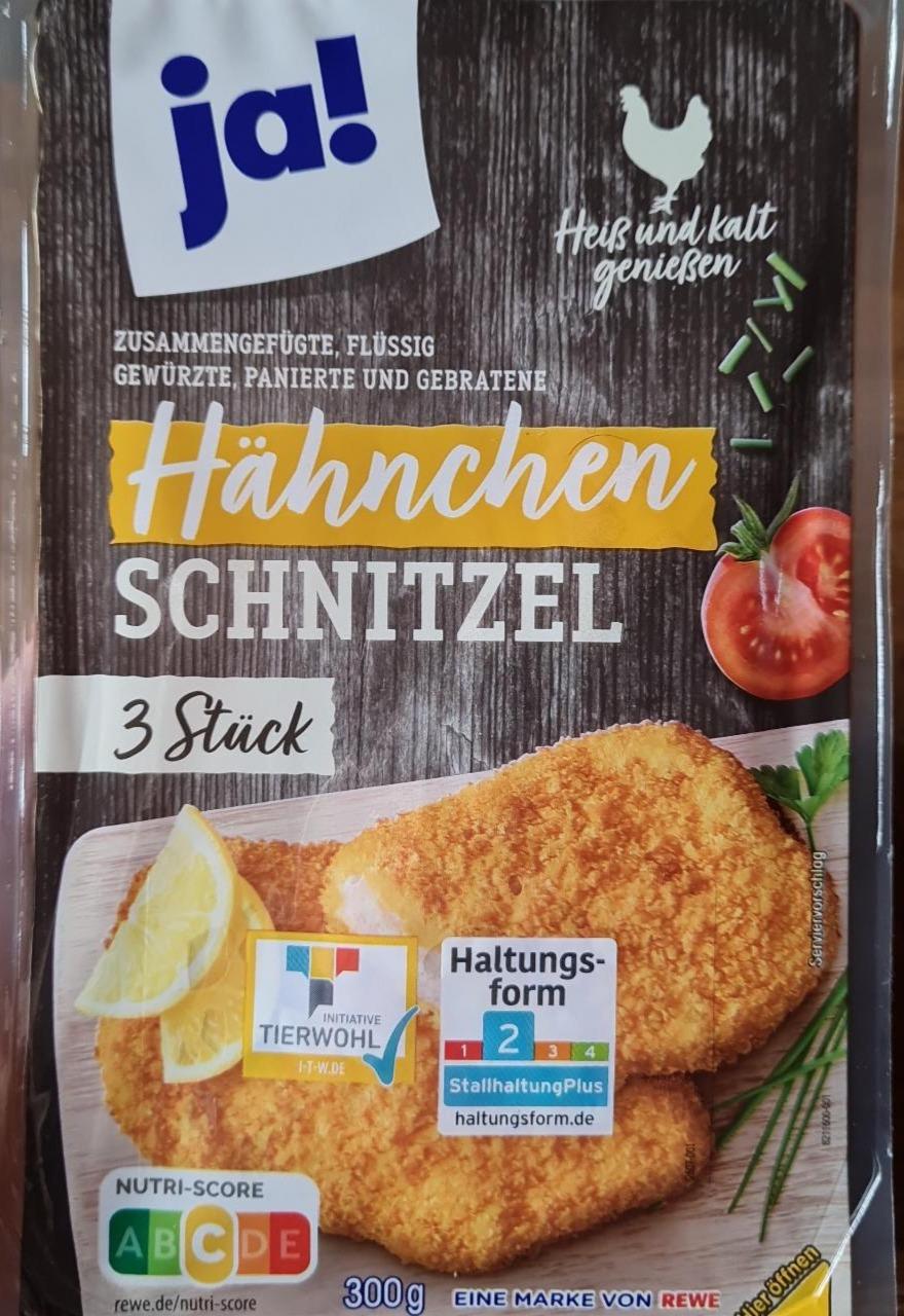 Hähnchen Schnitzel ja! - kalórie, hodnoty kJ a nutričné
