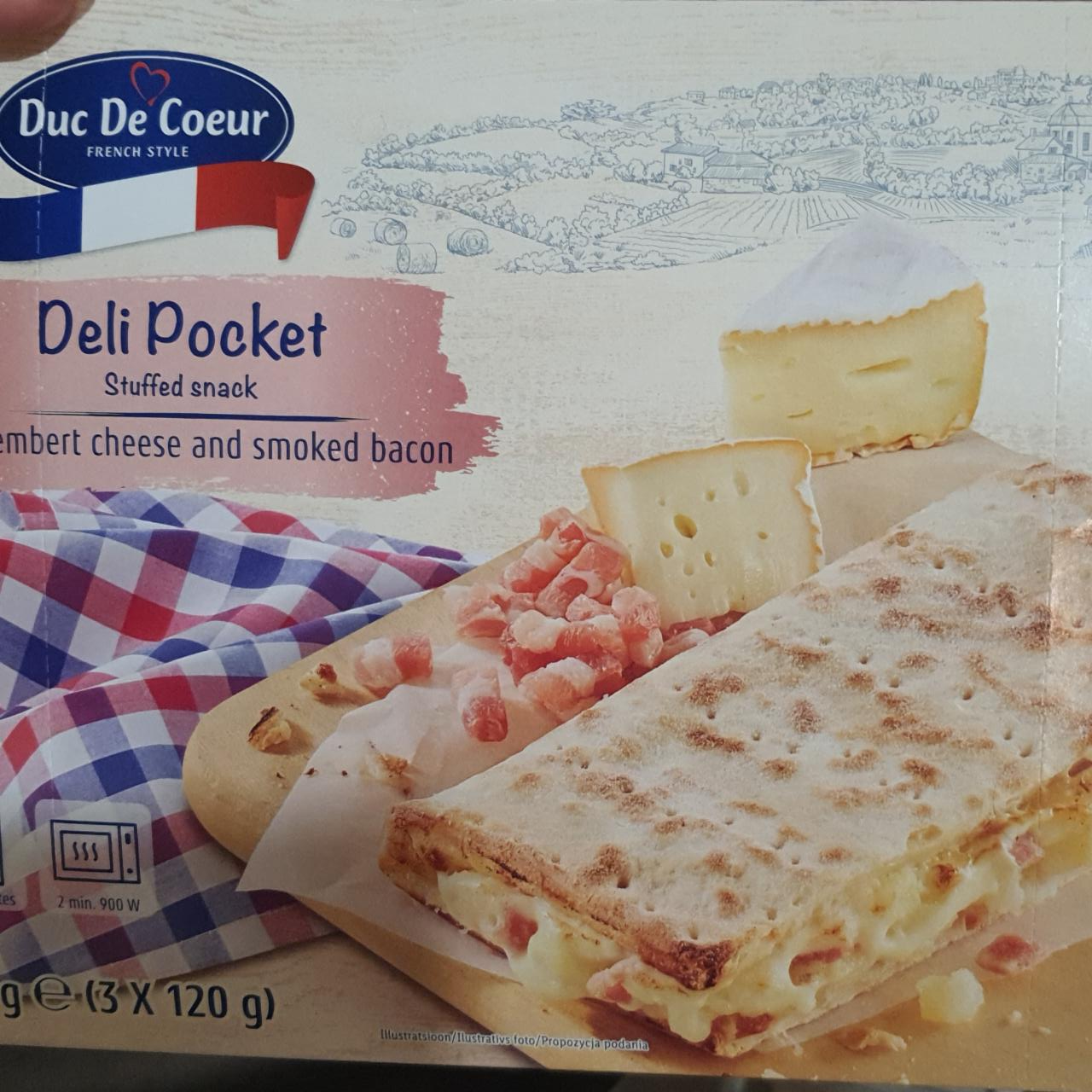 Fotografie - Deli pocket Stuffed snack Duc De Coeur