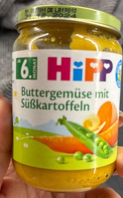 Fotografie - Buttergemüse mit Süßkartoffeln Hipp