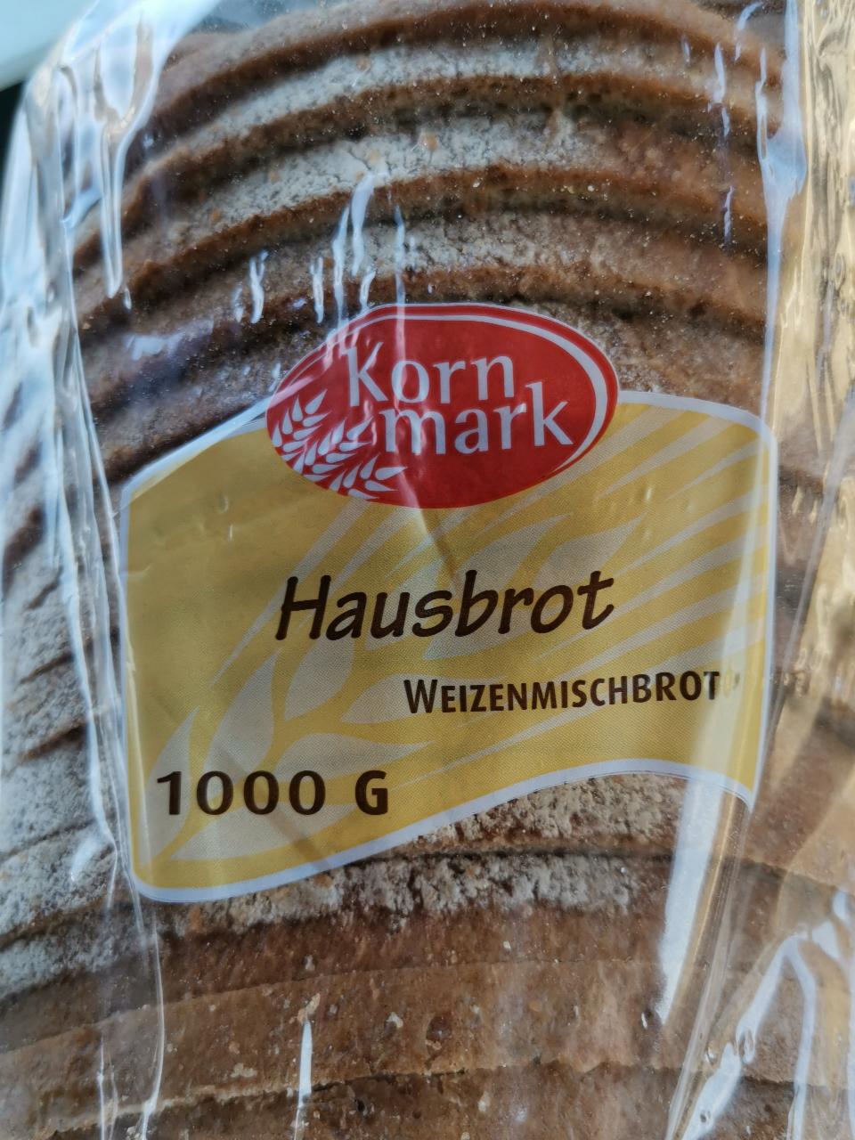 Fotografie - Hausbrot Korn mark