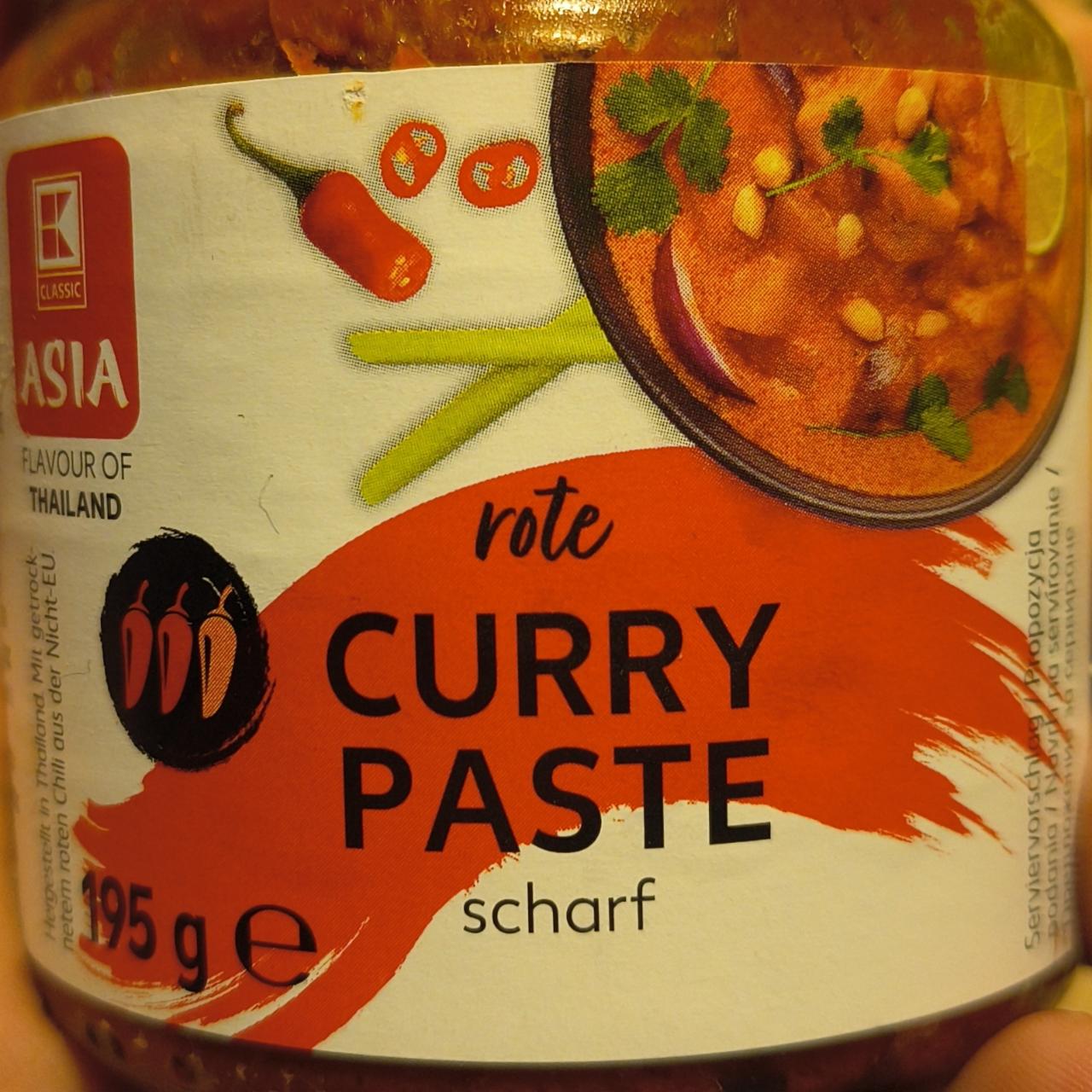 Fotografie - Rote Curry Paste scharf K-Classic Asia