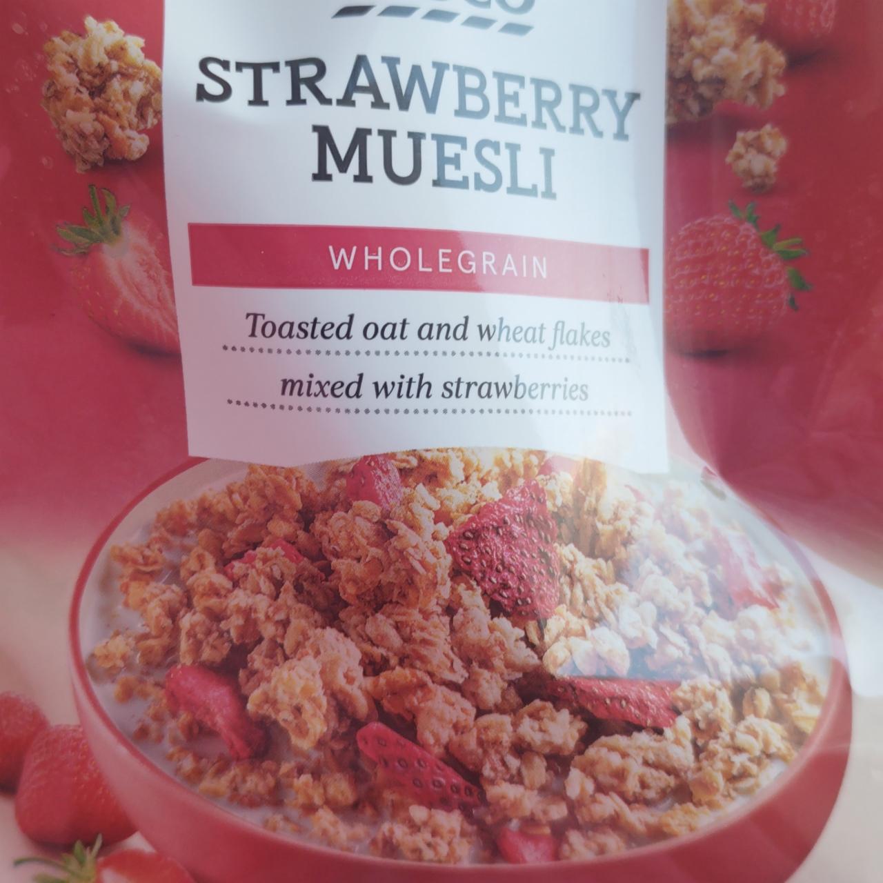 Fotografie - Strawberry Muesli Wholegrain Tesco