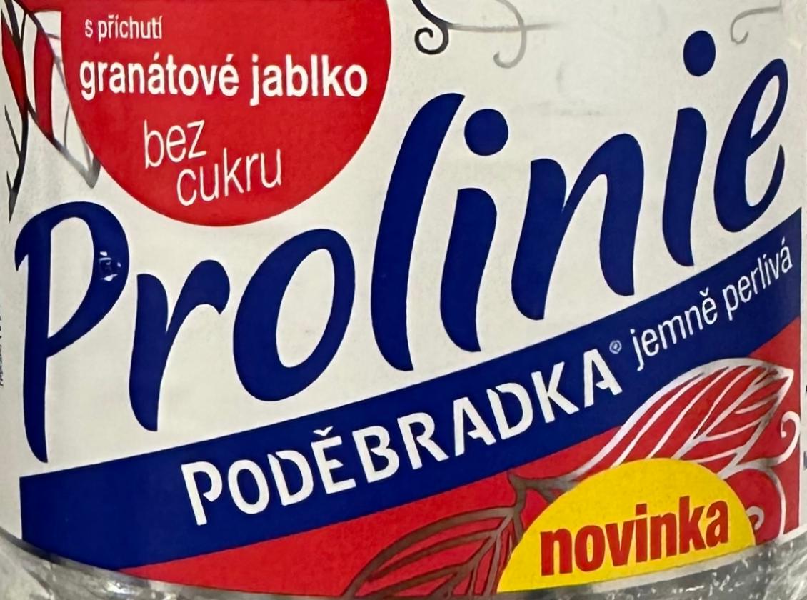 Fotografie - Prolinie granátové jablko bez cukru Poděbradka