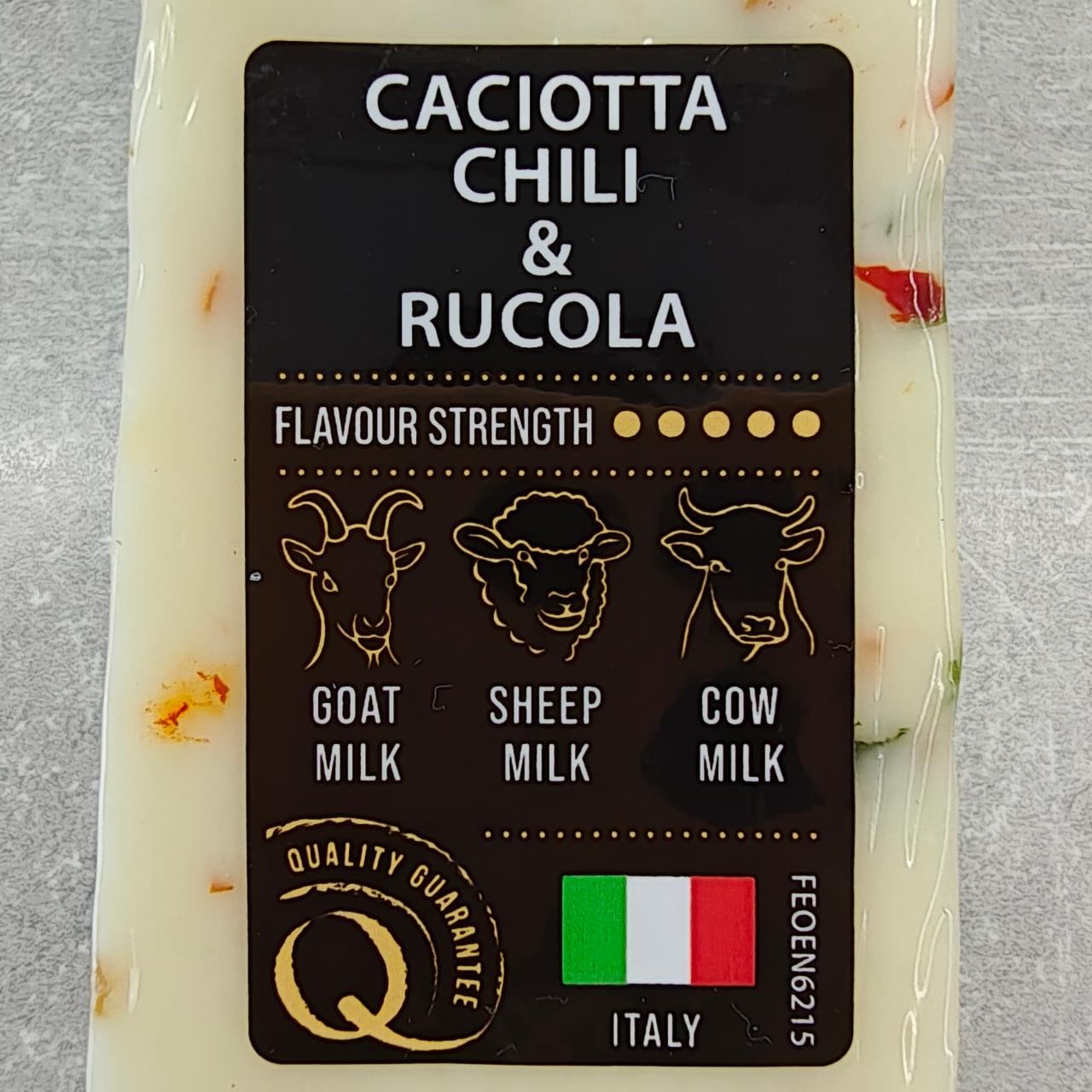 Fotografie - Caciotta Chili & Rucola