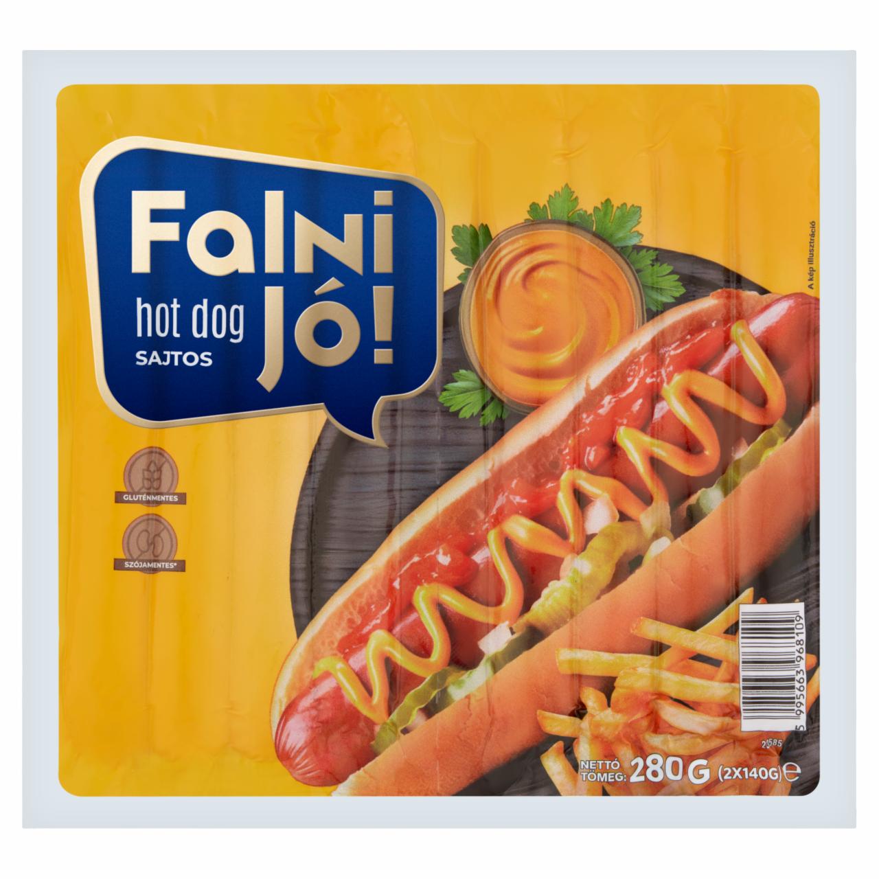 Fotografie - Sajtos Hot-Dog füst ízesítésű Falni Jó!