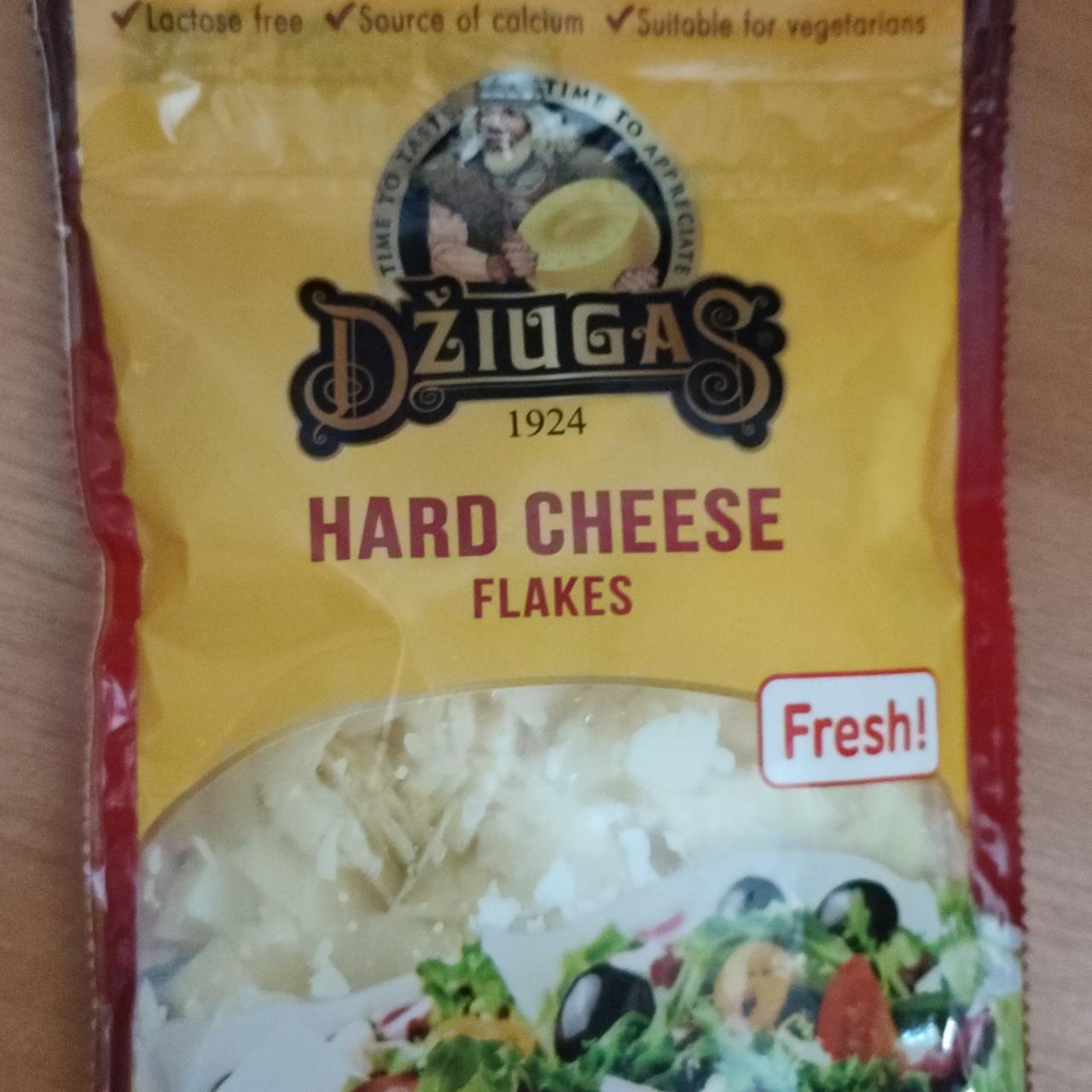 Fotografie - Hard cheese flakes Džiugas