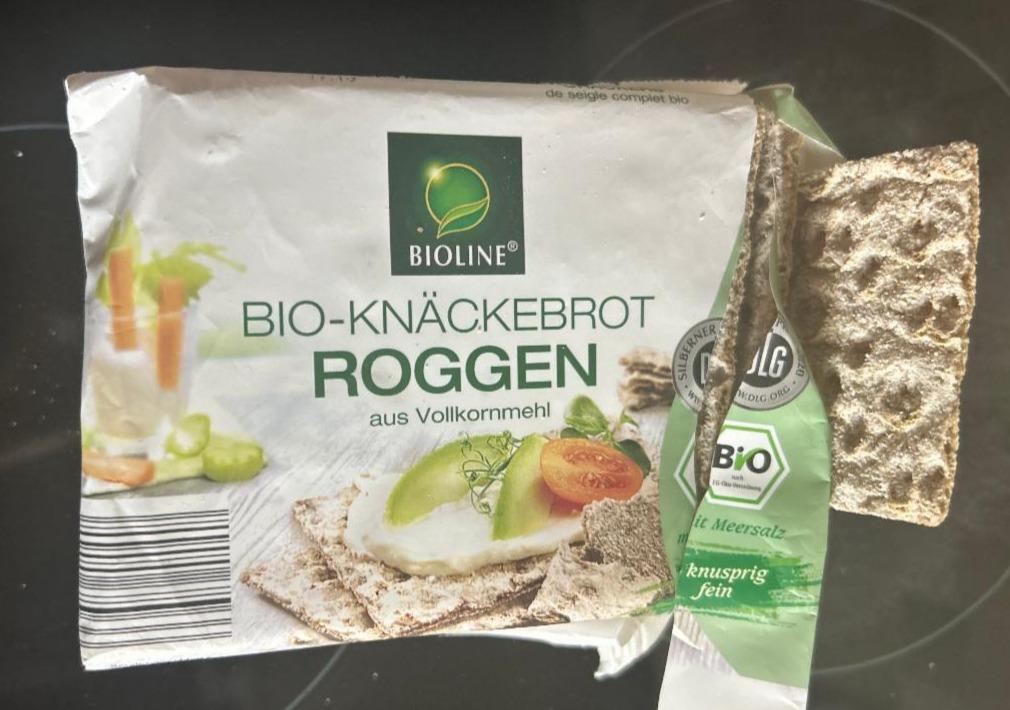 Fotografie - Bio-Knäckebrot Roggen Bioline