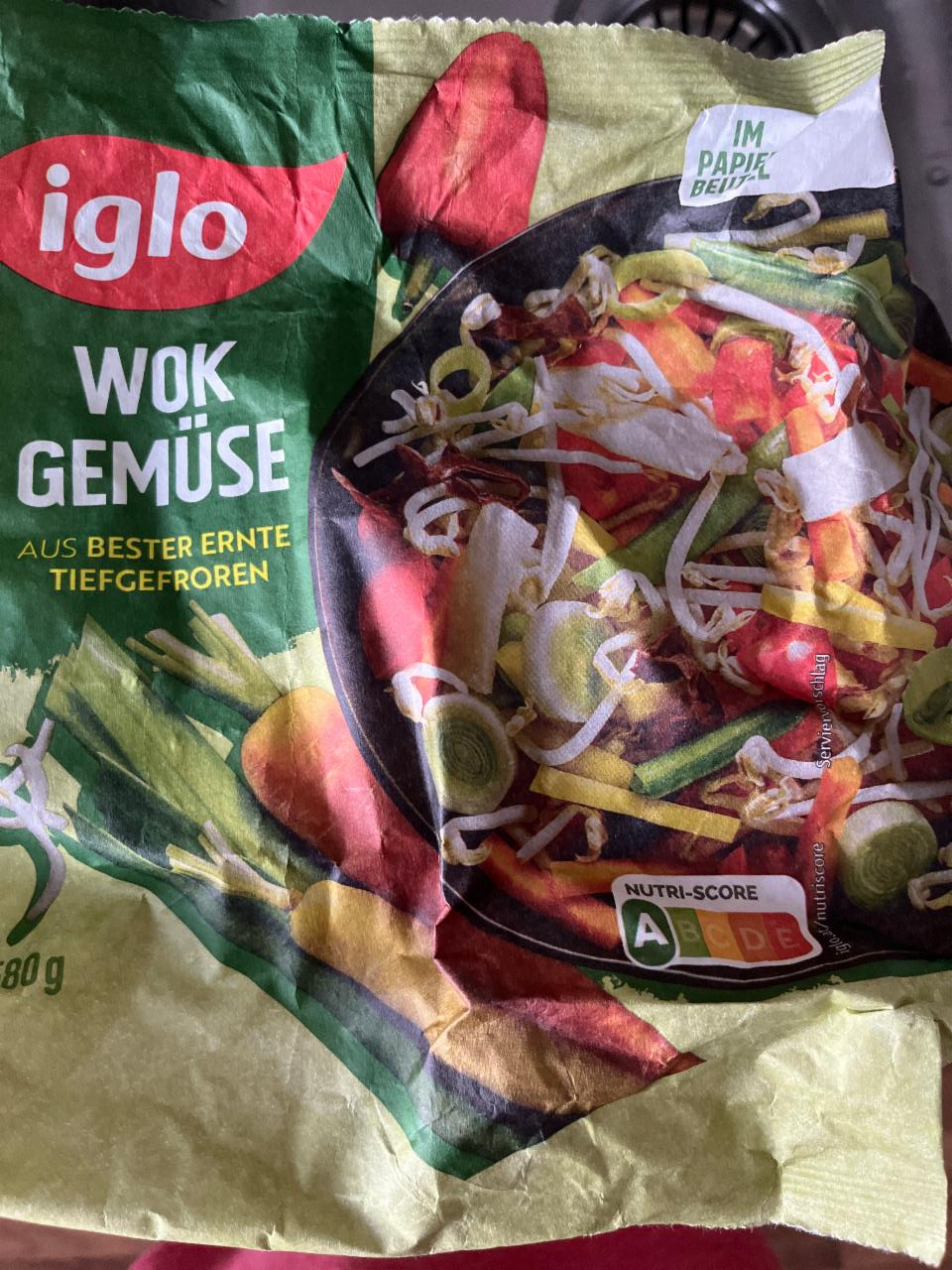 Fotografie - Wok-Gemüse Iglo