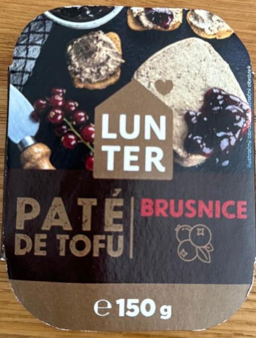 Fotografie - Paté de tofu brusnice Lunter