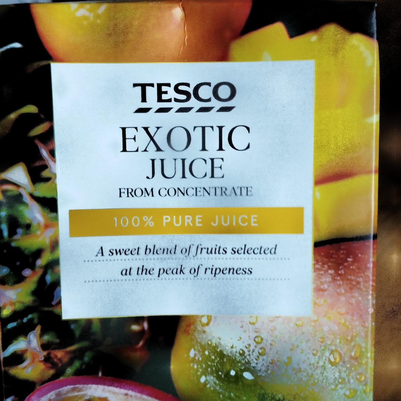 Fotografie - Exotic Juice Tesco