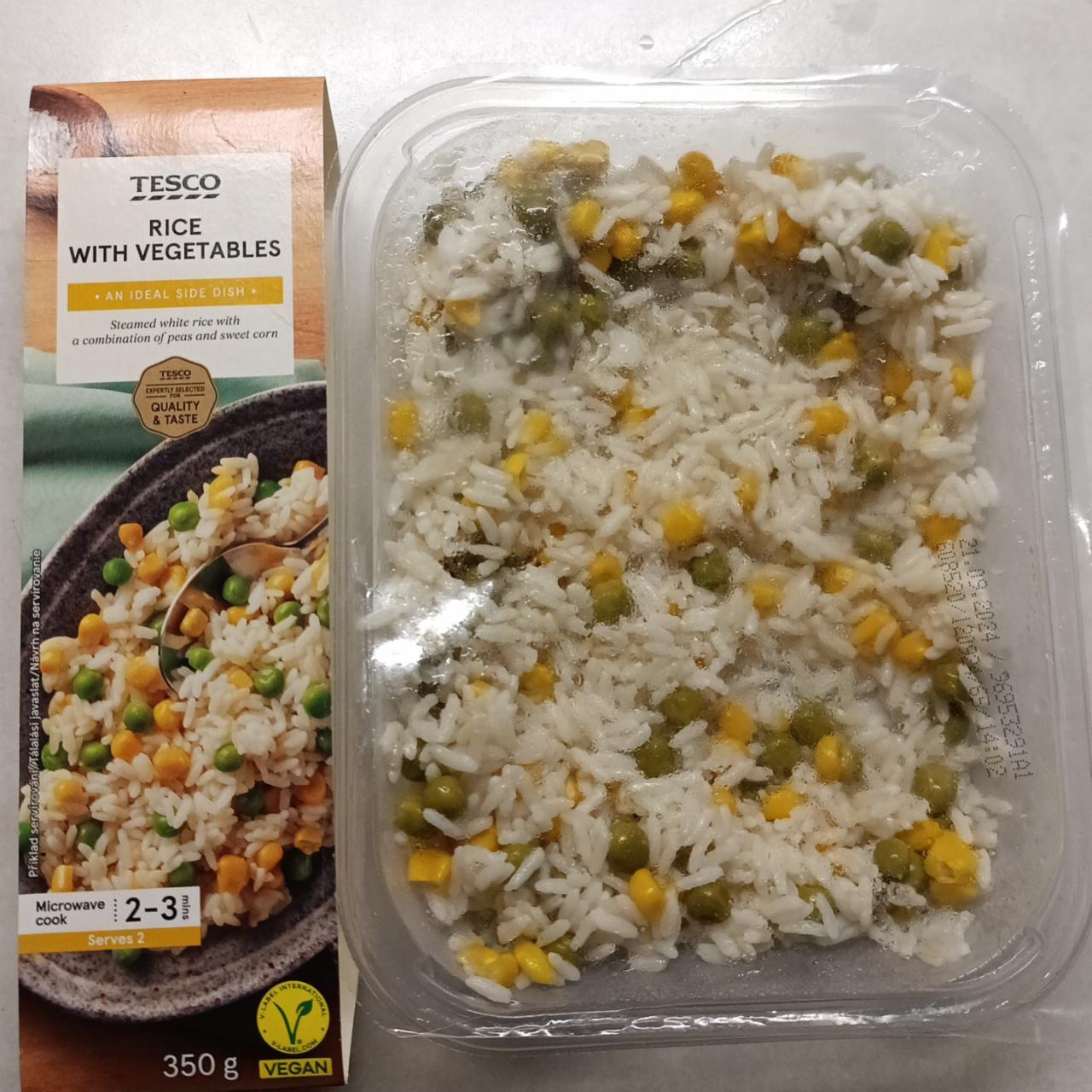 Fotografie - Rice with vegetables Tesco