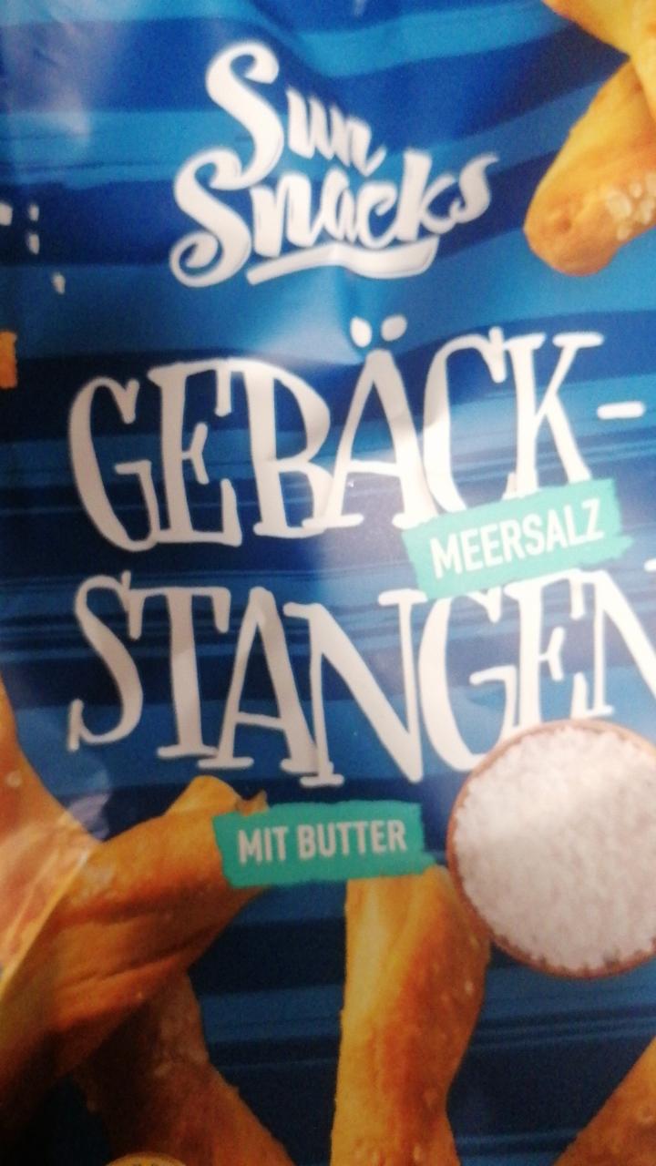 Fotografie - Gebäckstangen Meersalz mit butter Sun Snacks