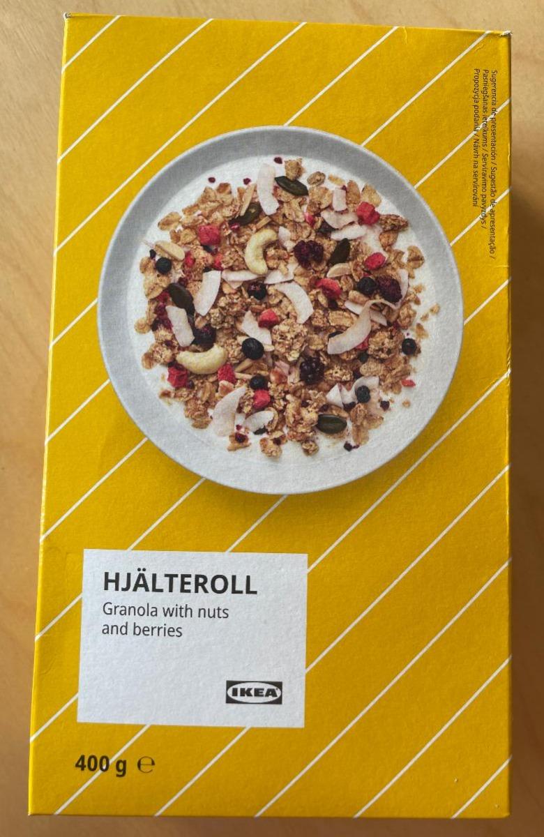 Fotografie - Hjälteroll Granola with nuts and berries Ikea