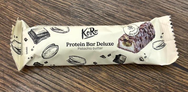 Fotografie - Protein Bar Deluxe Pistachio butter KoRo