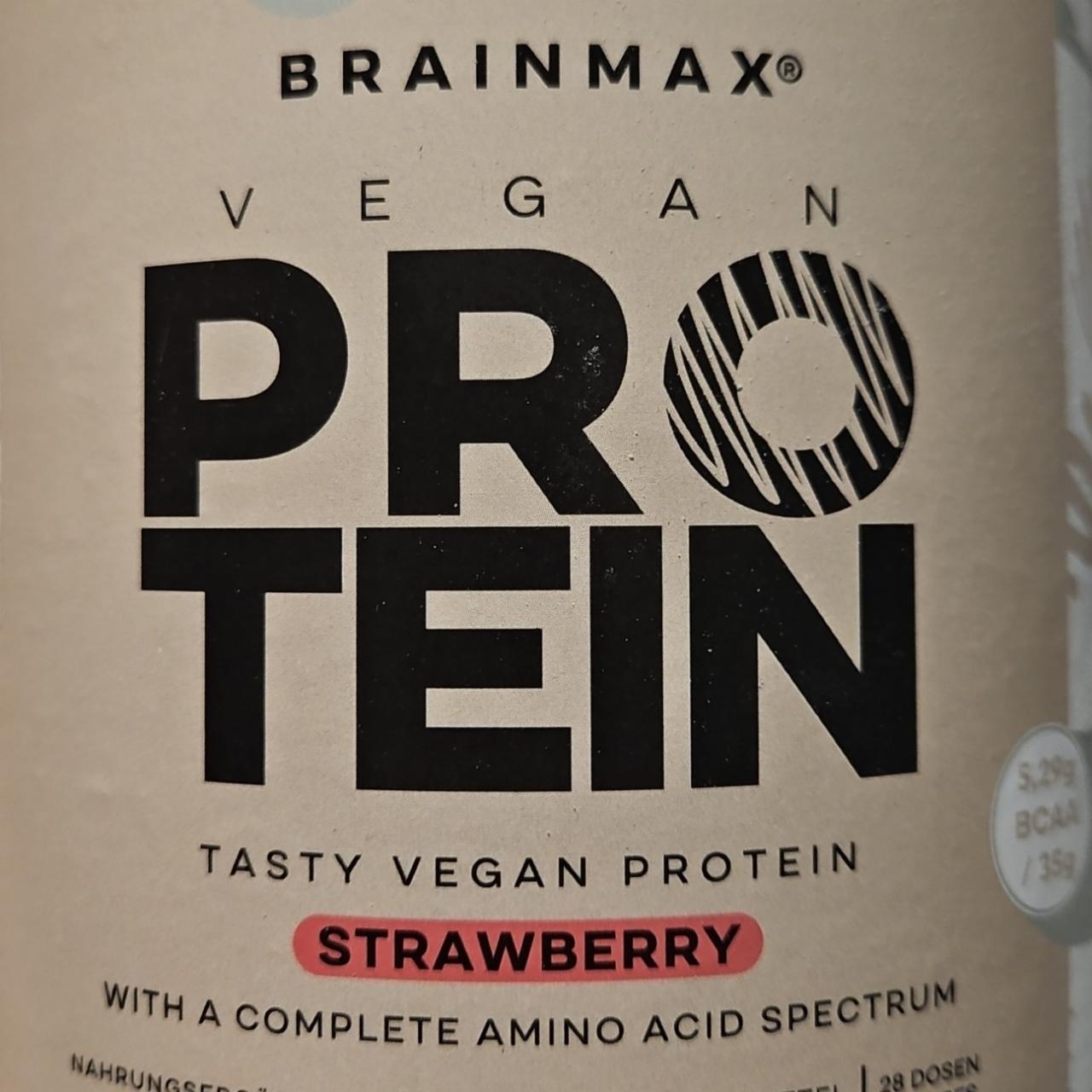 Fotografie - Vegan Protein Strawberry Brainmax