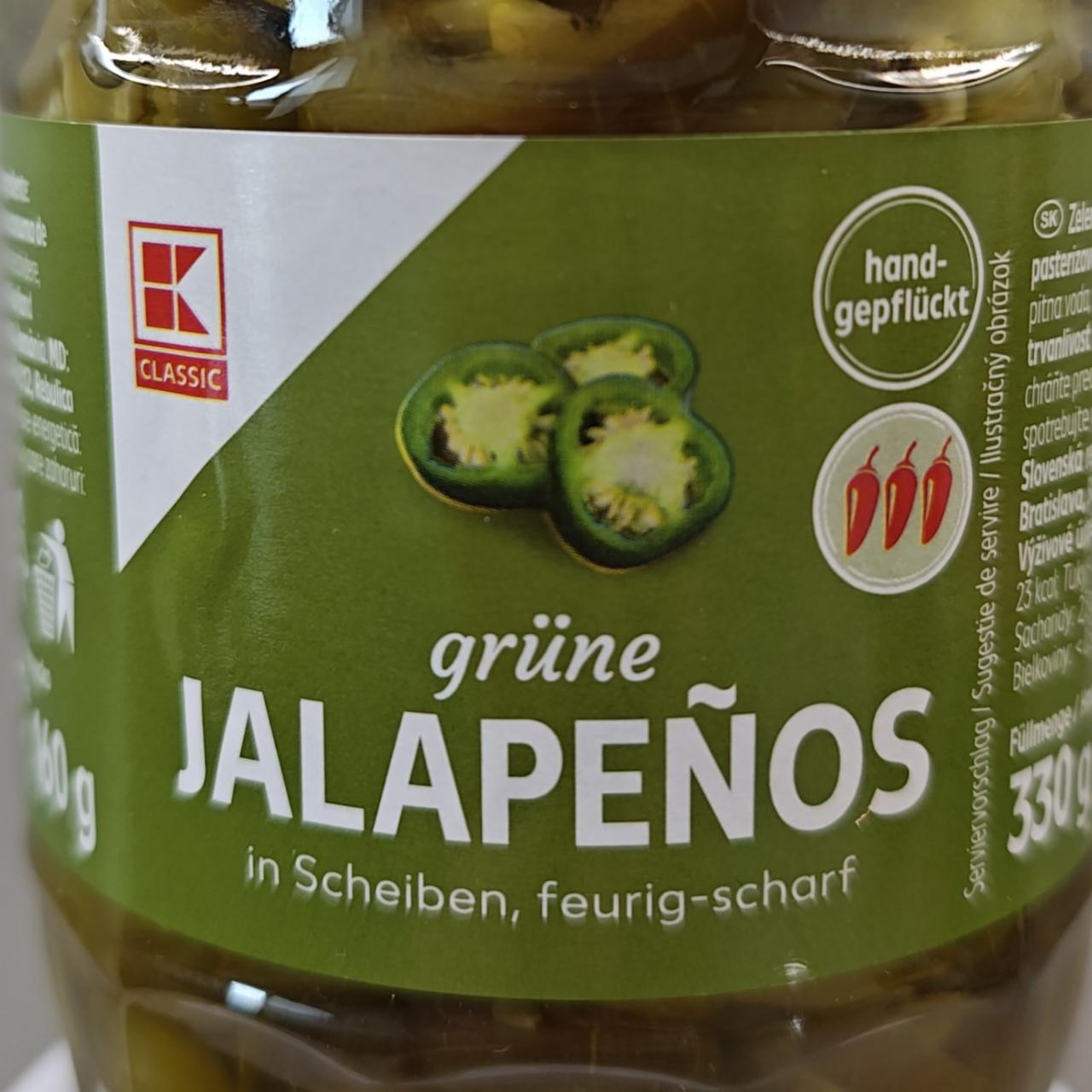 Fotografie - Jalapeños grüne feurig-scharf K-Classic