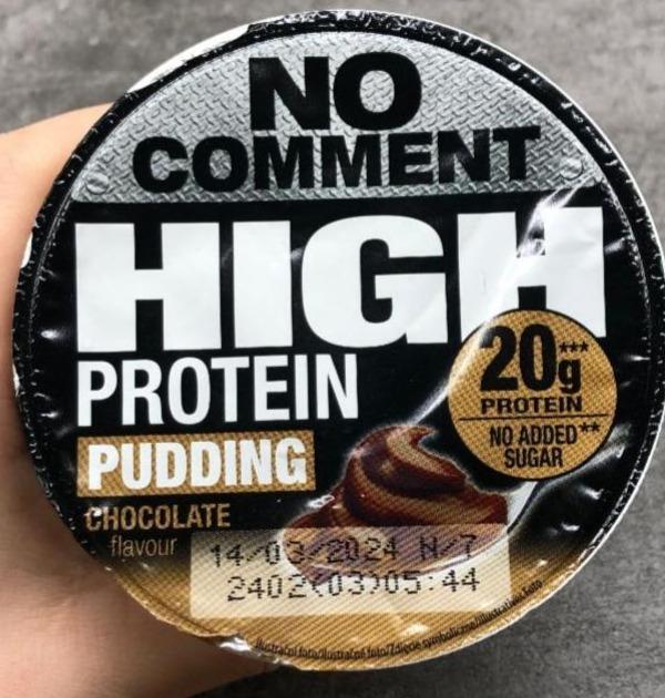 Fotografie - High protein pudding chocolate flavour No Comment